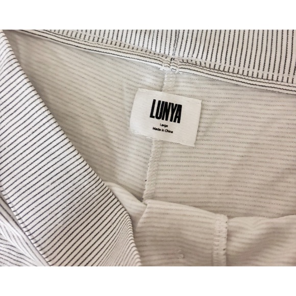 5 for $25 sale ✨ Lunya Cool Cotton Stripe Shorts - Picture 2 of 2